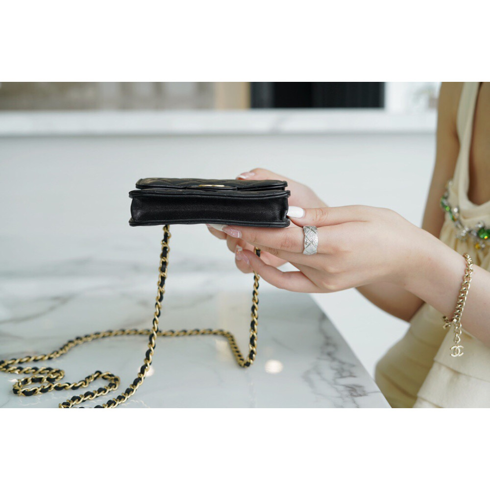 CHANEL TOP HANDLE FLAP BAG