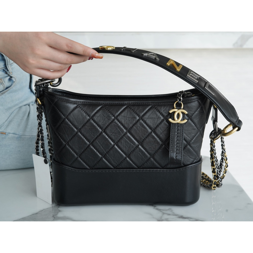 CHANEL SMALL GABRIELLE HOBO BAG CHANEL SMALL GABRIELLE HOBO BAG