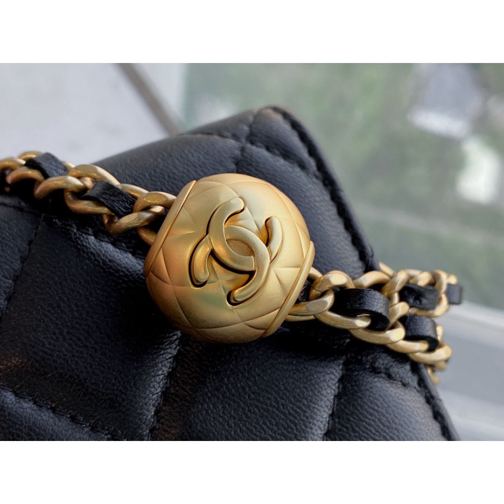 CHANEL PEARL CRUSH WALLET ON CHAIN