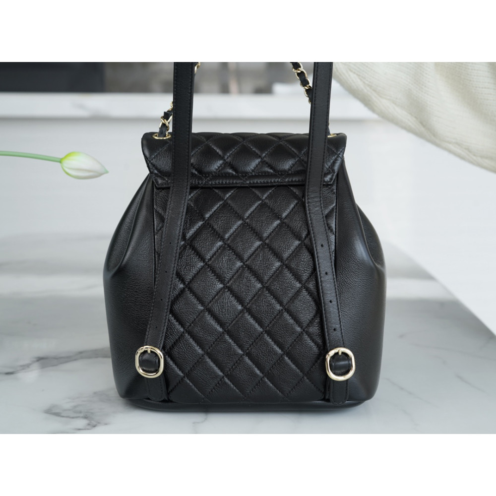 CHANEL SMALL DUMA DRAWSTRING BACKPACK BAG