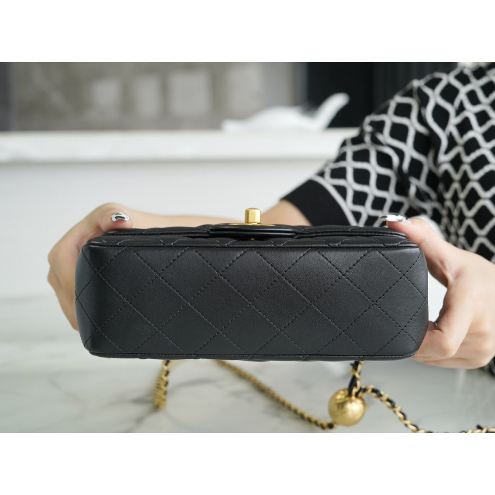 CHANEL PEARL CRUSH MINI RECTANGULAR FLAP BAG CHANEL PEARL CRUSH MINI RECTANGULAR FLAP BAG