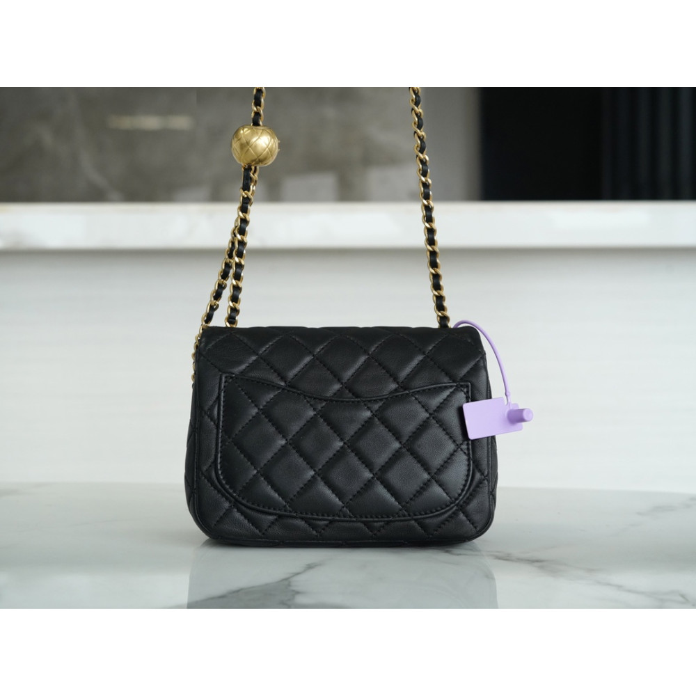 CHANEL PEARL CRUSH MINI FLAP BAG CHANEL PEARL CRUSH MINI FLAP BAG
