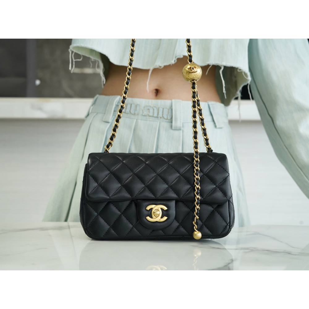 CHANEL PEARL CRUSH MINI FLAP BAG