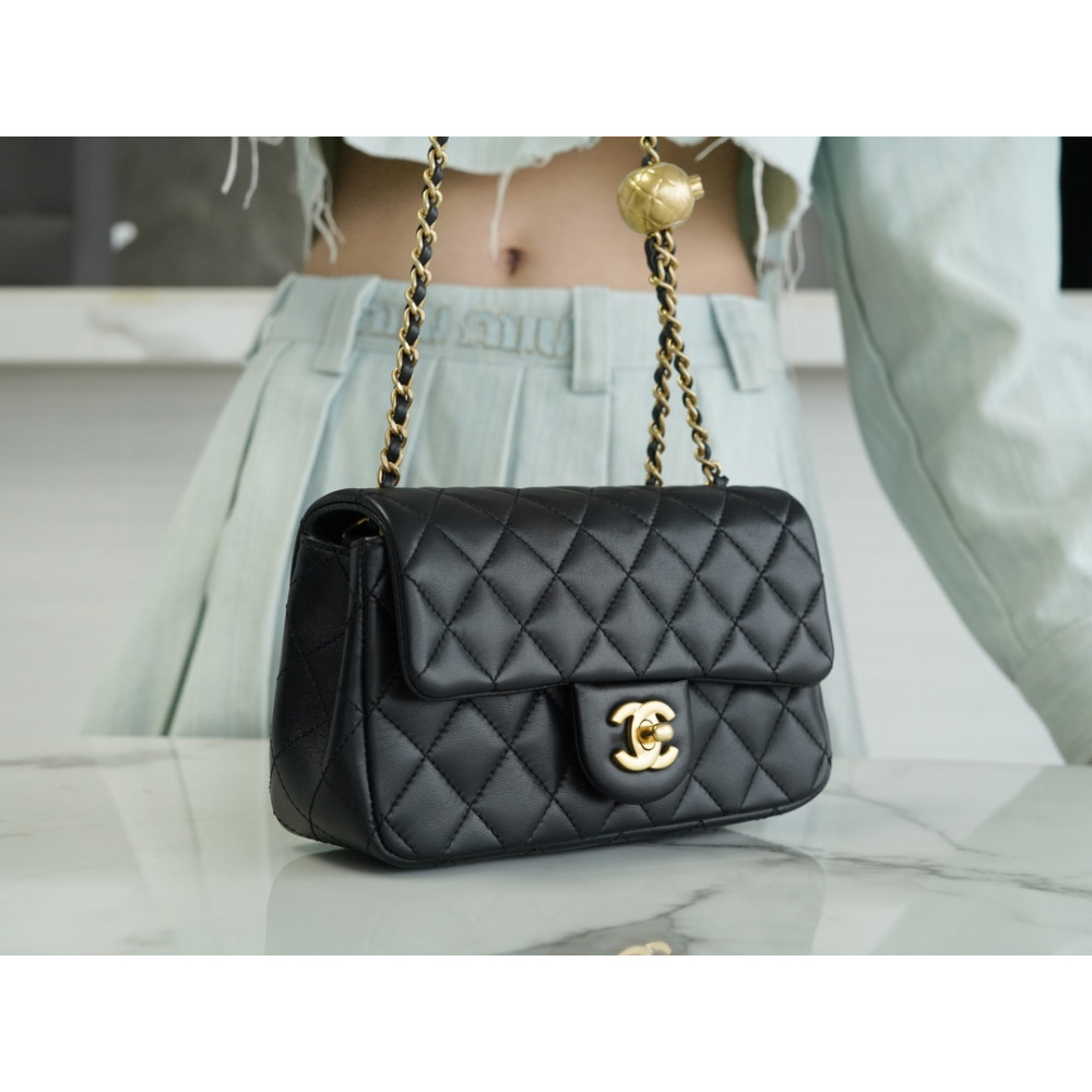 CHANEL PEARL CRUSH MINI FLAP BAG