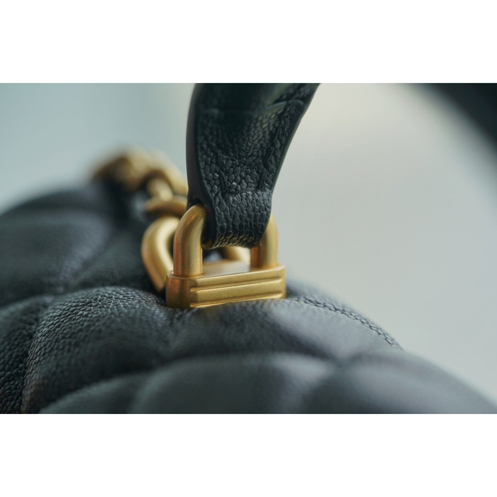 CHANEL MINI TOP HANDLE RECTANGULAR FLAP BAG