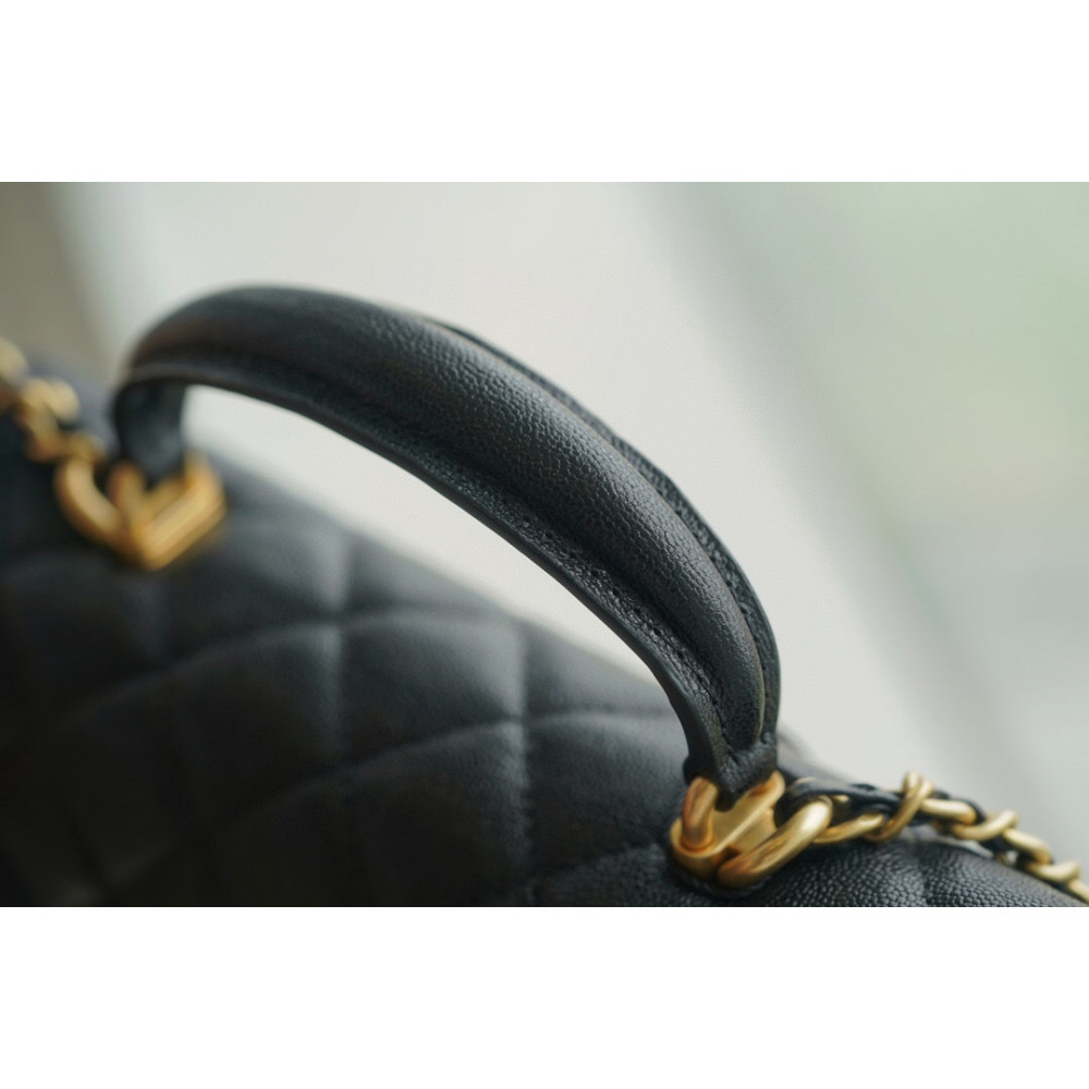 CHANEL MINI TOP HANDLE RECTANGULAR FLAP BAG