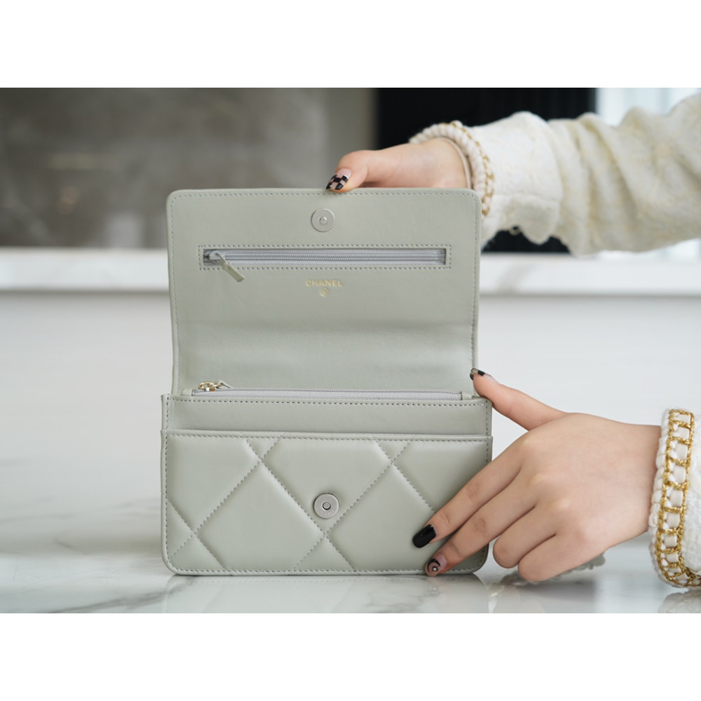 CHANEL 19 WALLET ON CHAIN