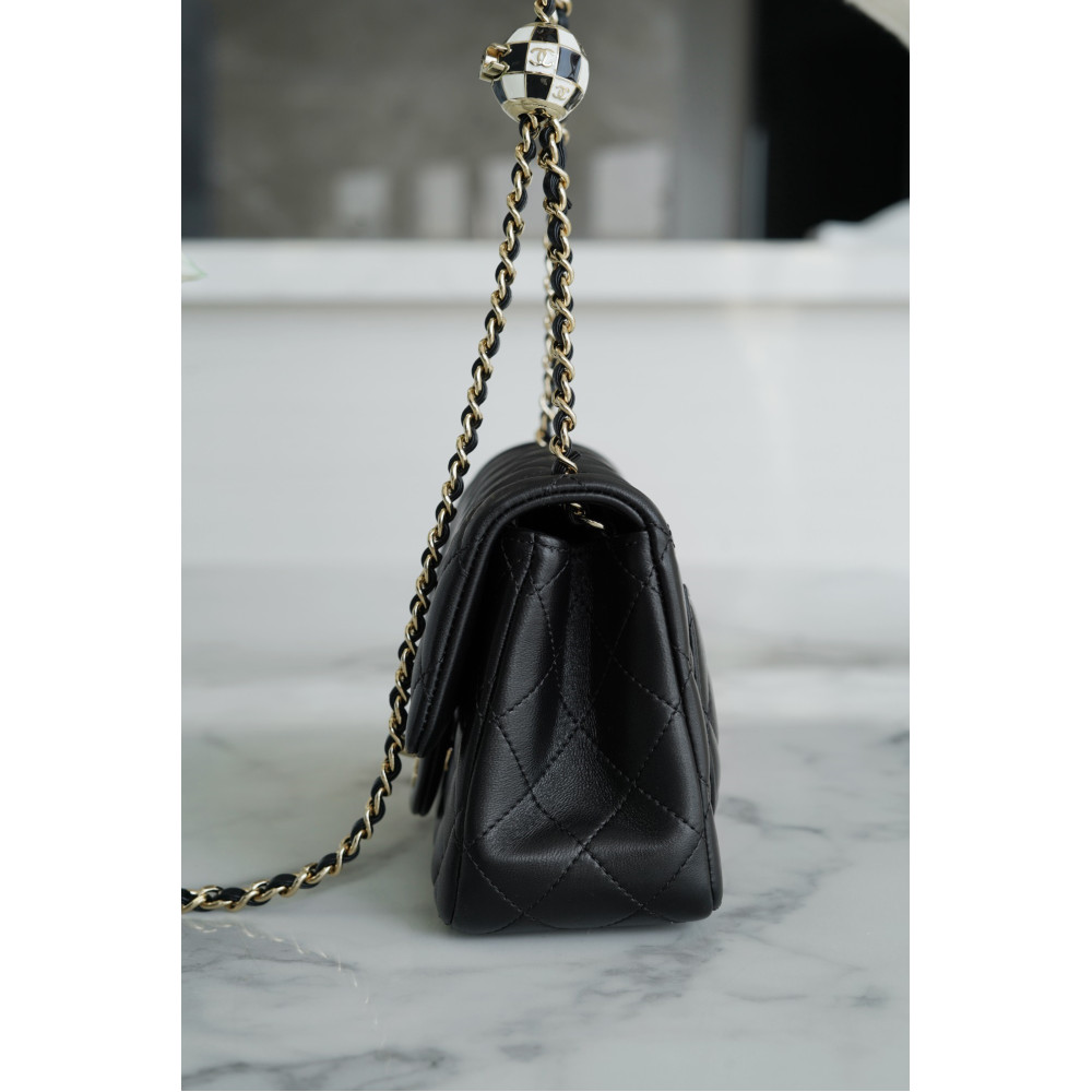 CHANEL PEARL CRUSH MINI FLAP BAG CHANEL PEARL CRUSH MINI FLAP BAG