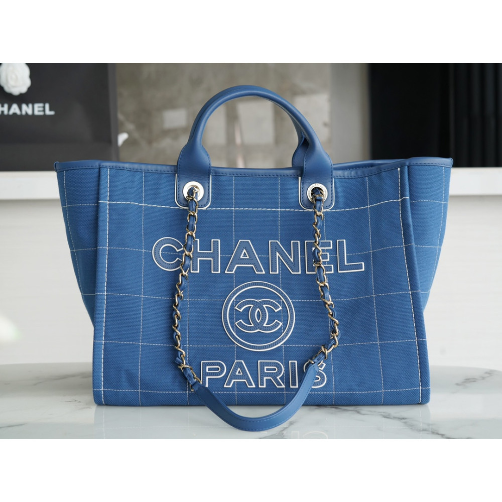 CHANEL MEDIUM DEAUVILLE TOTE BAG