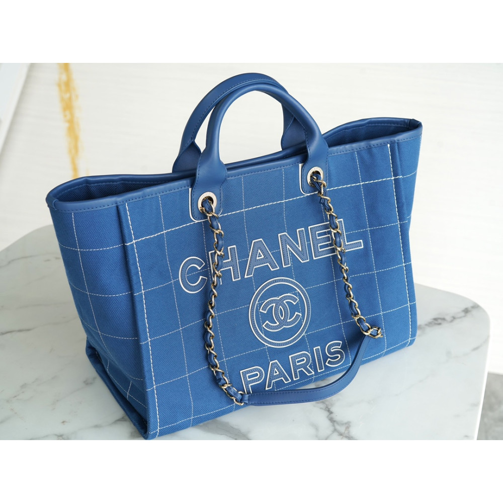 CHANEL MEDIUM DEAUVILLE TOTE BAG