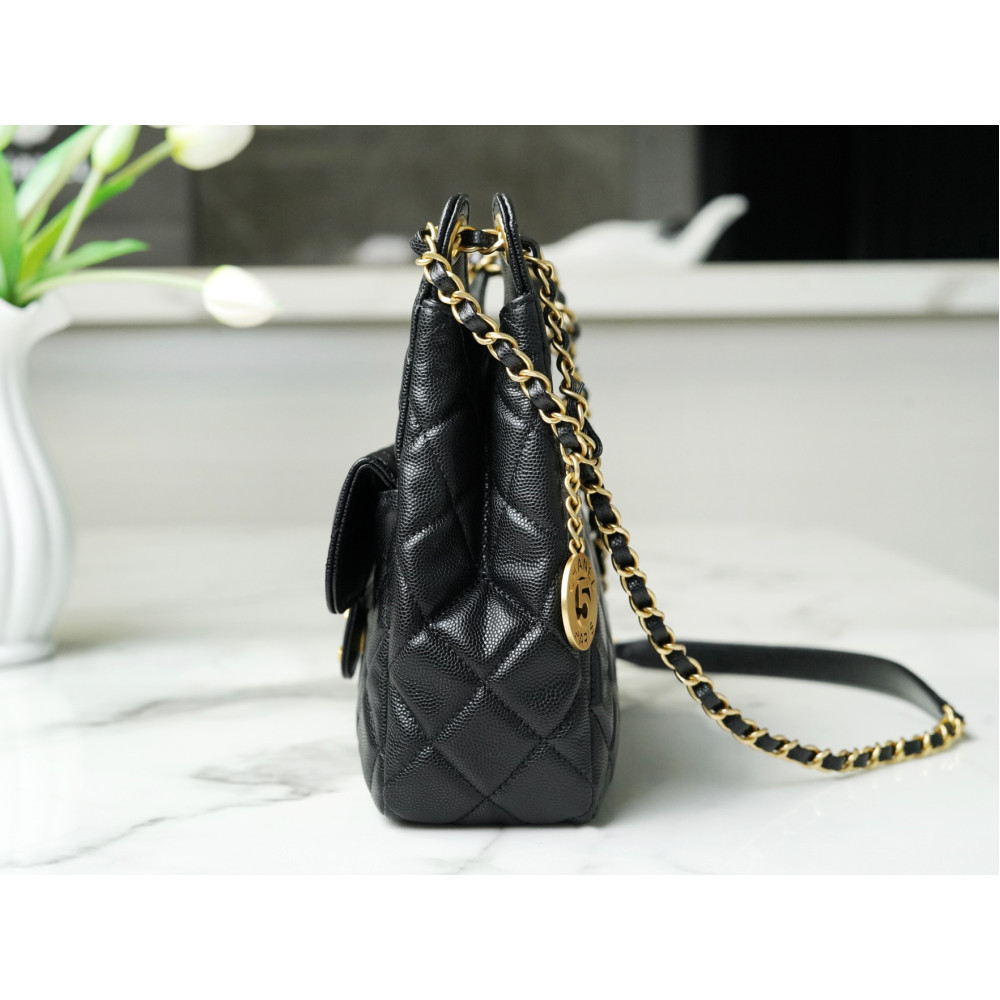 CHANEL WAVY HOBO BAG CHANEL WAVY HOBO BAG