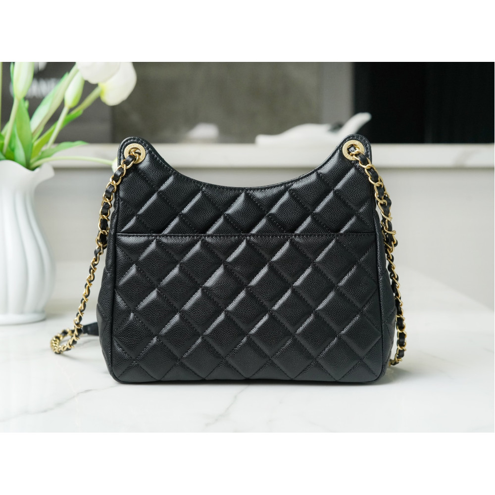CHANEL WAVY HOBO BAG CHANEL WAVY HOBO BAG