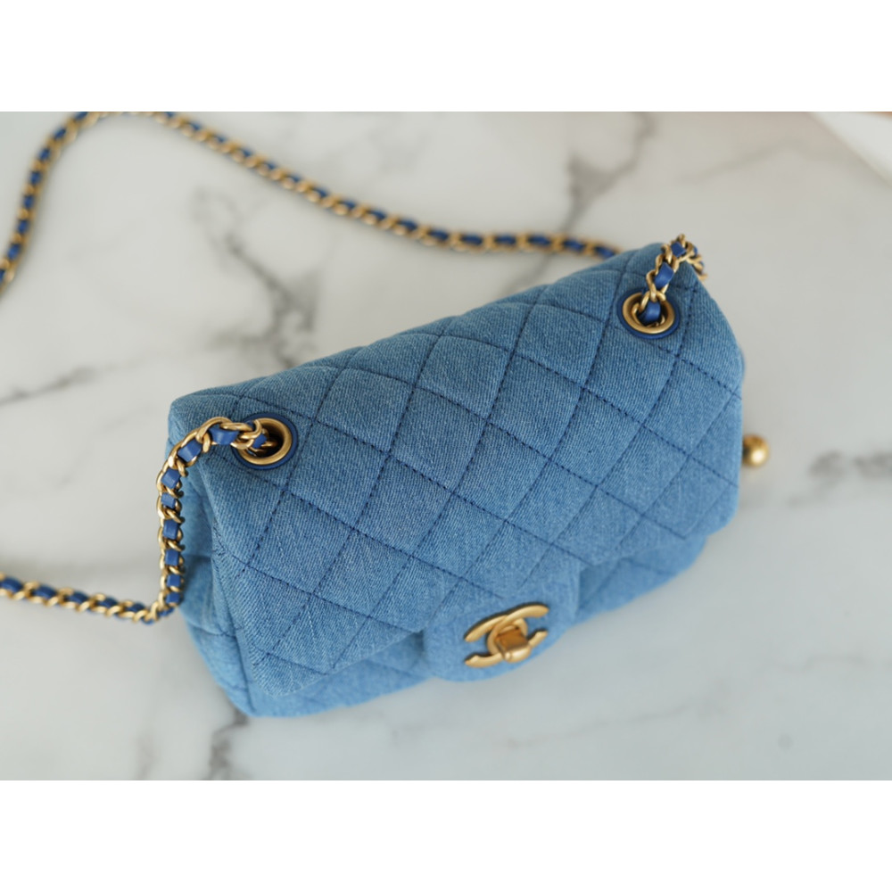 CHANEL PEARL CRUSH MINI FLAP BAG
