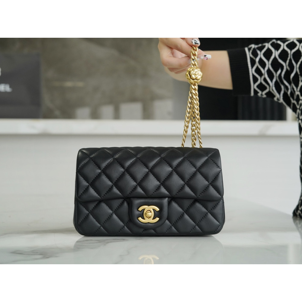CHANEL CAMELLIA MINI FLAP BAG CHANEL CAMELLIA MINI FLAP BAG