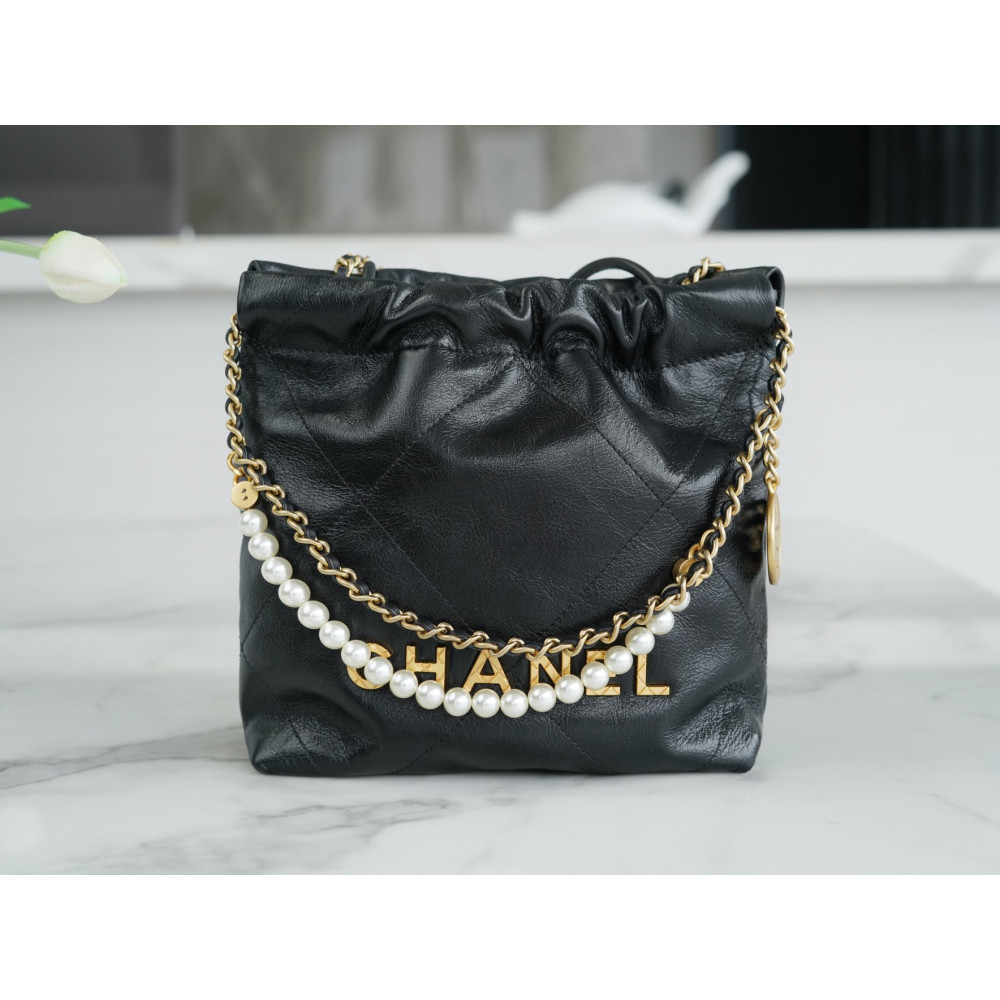 CHANEL PEARL MINI 22 BAG CHANEL PEARL MINI 22 BAG