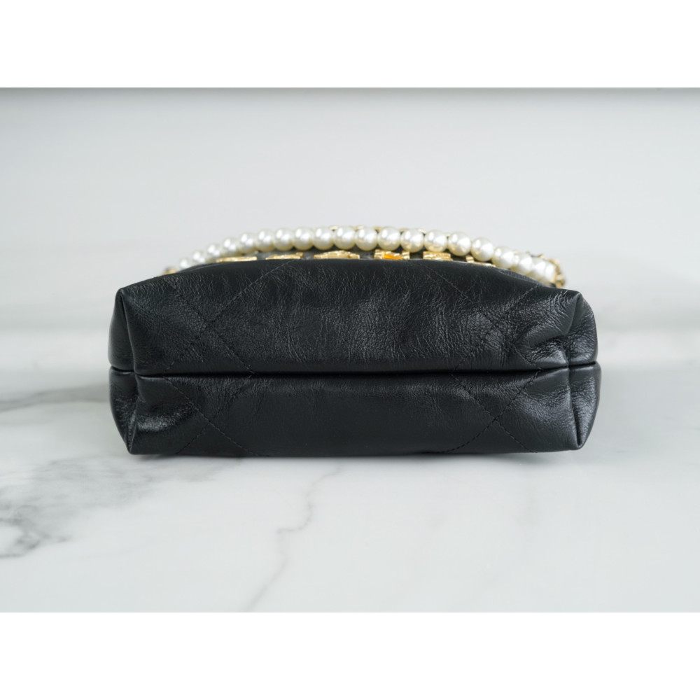 CHANEL PEARL MINI 22 BAG CHANEL PEARL MINI 22 BAG
