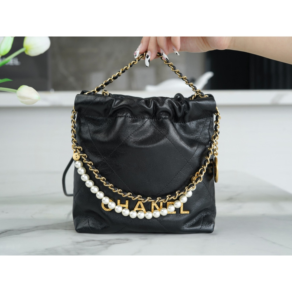 CHANEL PEARL MINI 22 BAG CHANEL PEARL MINI 22 BAG