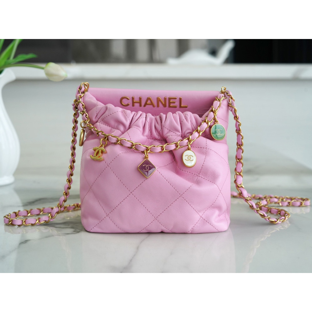 CHANEL MINI BUCKET BAG CHANEL MINI BUCKET BAG