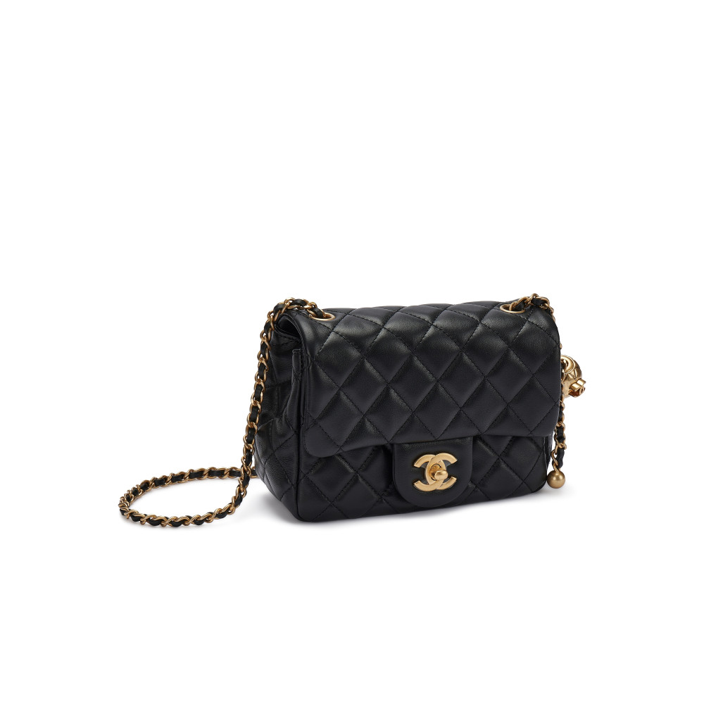 CHANEL PEARL CRUSH MINI FLAP BAG CHANEL PEARL CRUSH MINI FLAP BAG