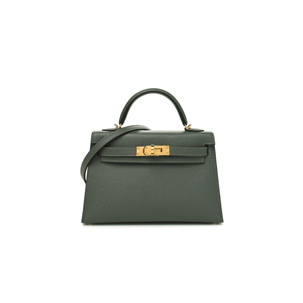 MINI KELLY SELLIER 19 VERT AMANDE EP MINI KELLY SELLIER 19 VERT AMANDE EP
