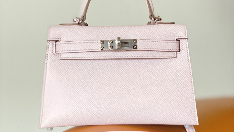 MINI KELLY SELLIER 19 MAUVE PALE EP H071302CK09 Details 2
