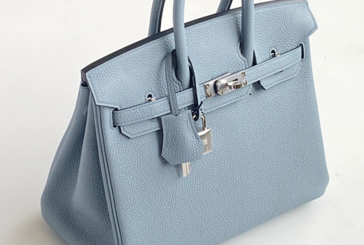 BIRKIN 25 BLUE LIN TOGO H041344CK5S Details 2