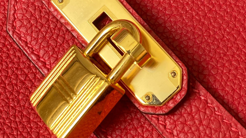 BIRKIN 30 ROUGE CASAQUE TOGO H041701CKQ5 Details 2