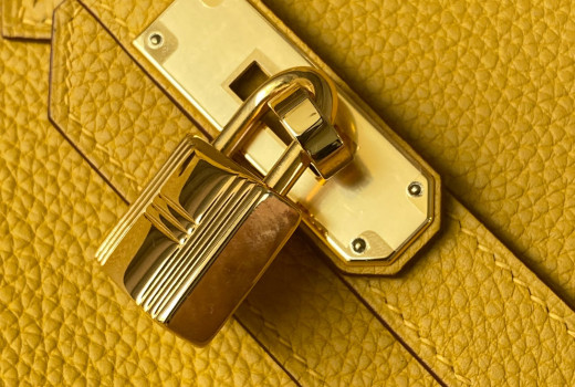 BIRKIN 30 JAUNE AMBRE TOGO H027767CK64 Details 2