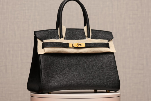 BIRKIN 30 BLACK TOGO H027767CK89 Details 3