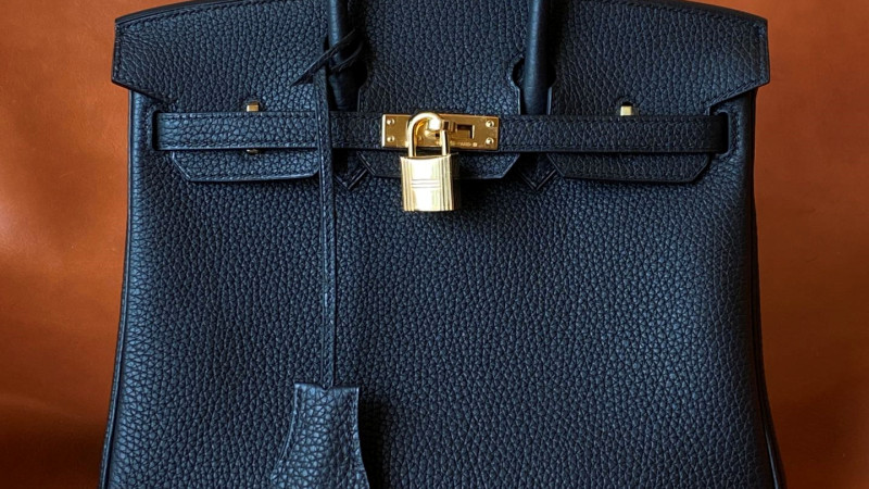 BIRKIN 25 BLACK TOGO H041344CK89 Details 2